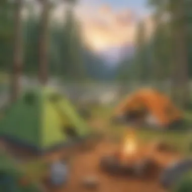 Embracing Sustainability in Camping Sustainable practices at a DIY campsite