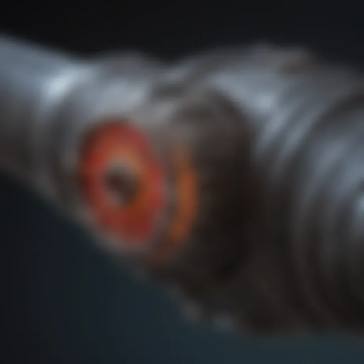 Craftsman assembling intricate lightsaber hilt