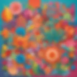 Colorful Paper Collage Craft