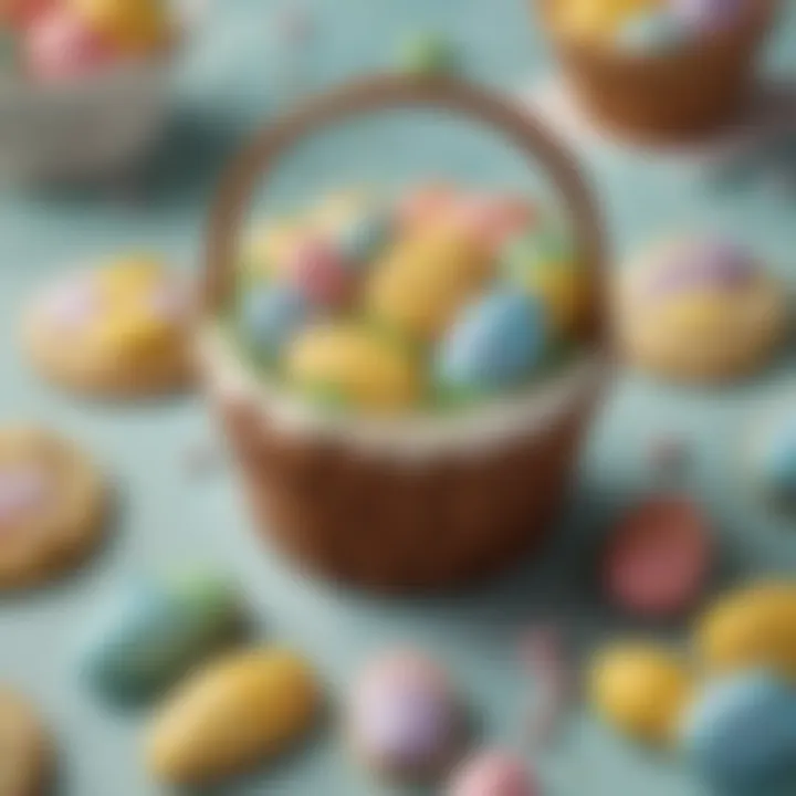 Festive Easter Basket Cookies