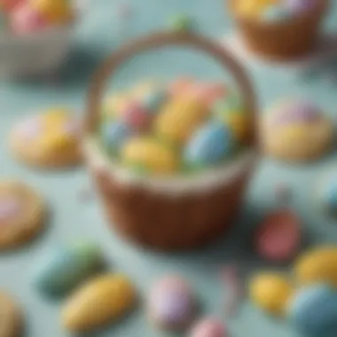 Easter Basket Cookies Festive Easter Basket Cookies