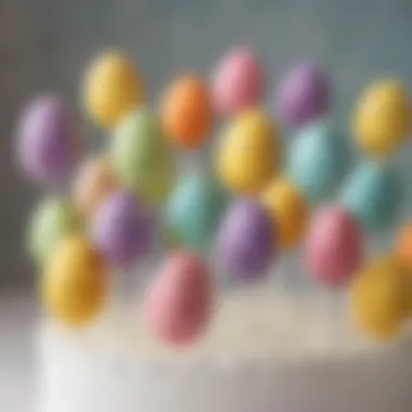 Easter Egg Cake Pops Colorful Easter Egg Cake Pops