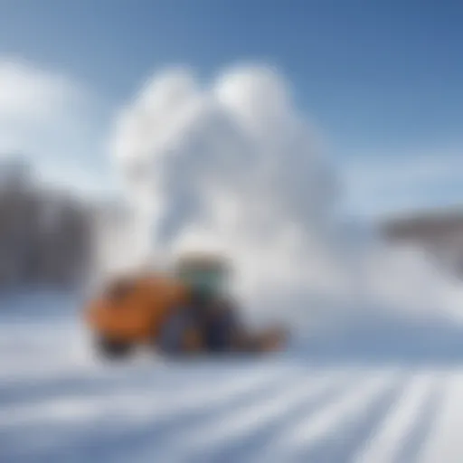 Innovative snow-making technique