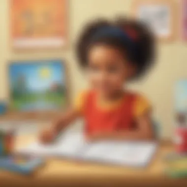 Artistic Expression Journey Creative Art Worksheet for PreK Development