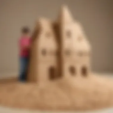 Creative Building Possibilities with Large Bag Kinetic Sand