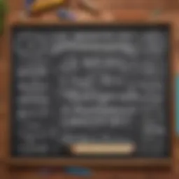Crafting a personalized chalkboard sign