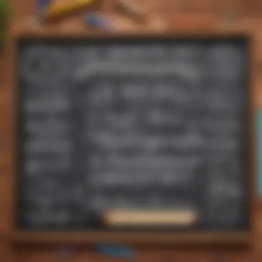 Crafting a personalized chalkboard sign