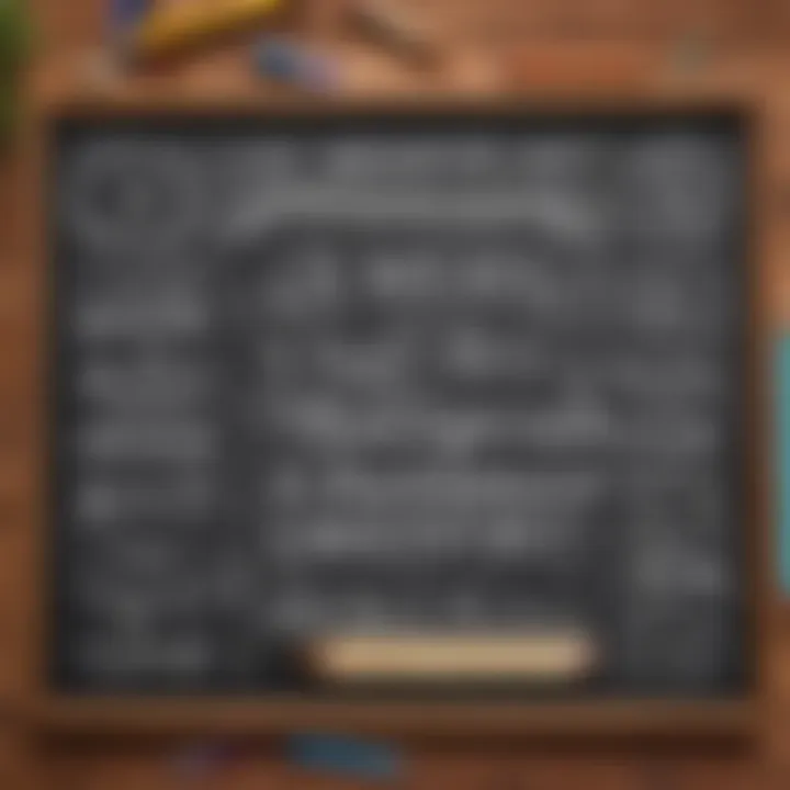 Crafting a personalized chalkboard sign