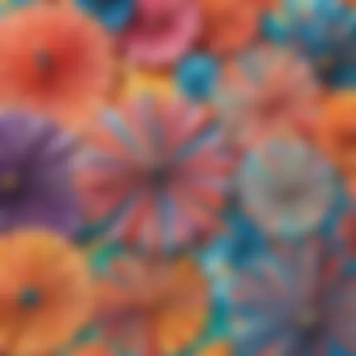 Colorful Craft Paper for Pinwheel