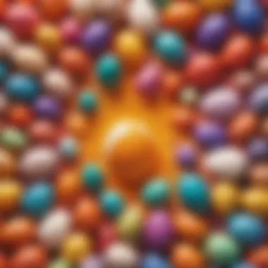 Vibrant Egg Color Explosion Vibrant Egg Color Explosion