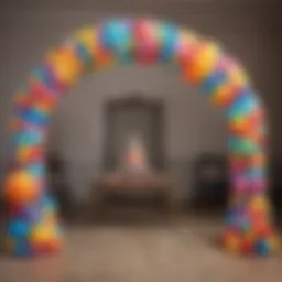 Colorful Balloon Archway