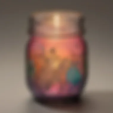 Chic Mason Jar Candle Holder DIY Decorative Mason Jar Candle Holder