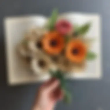 DIY Book Page Flower Bouquet for Teacher Appreciation