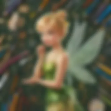 Tinkerbell-Inspired Art Supplies Tinkerbell-inspired art supplies for young artists