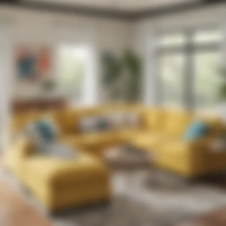 Customizable Configurations of Joybird Haine Sectional