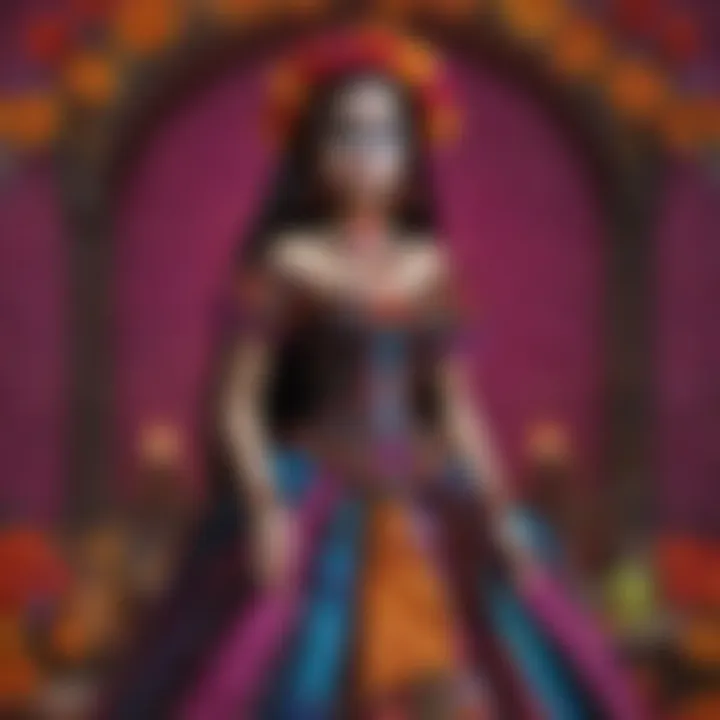 Day of the Dead Barbie paying tribute to ancestors