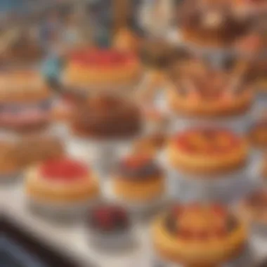 Sweet Symphony at Willowbend Decadent Dessert Display at Willowbend Food Court