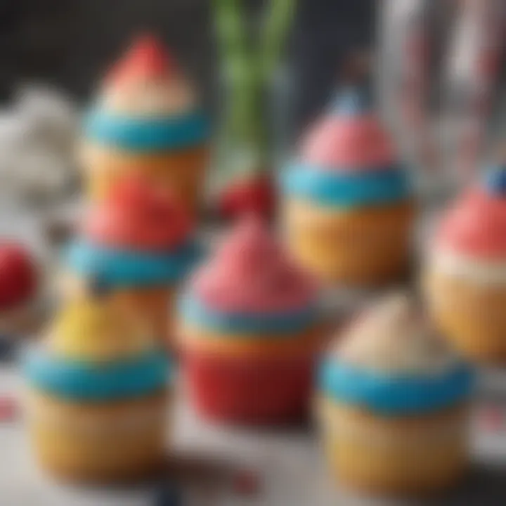 Decorative Cupcakes for Birthday Celebration