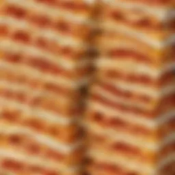 Delicately Layered Lasagna Sheets
