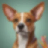 Colorful Cartoon Dog on Gigglyx