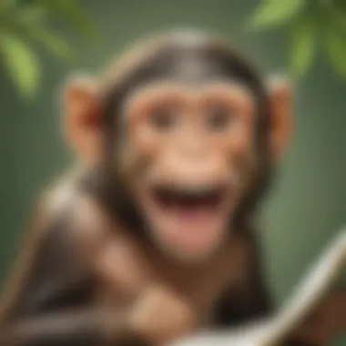 Playful Monkey Cracking Jokes Playful Monkey Cracking Jokes