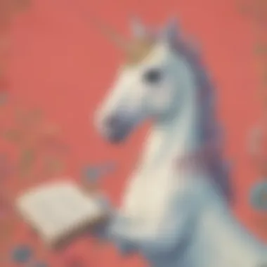 Whimsical Unicorn Telling Jokes Whimsical Unicorn Telling Jokes