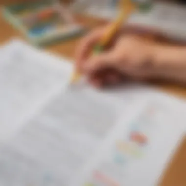 A well-organized worksheet with clear instructions and engaging visuals
