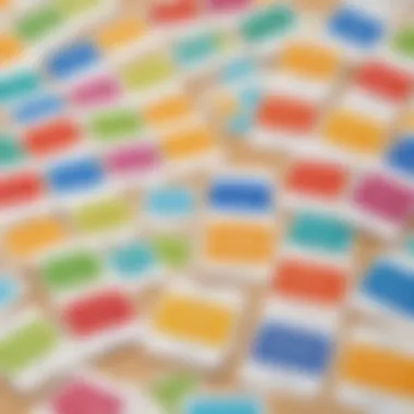 Sight Words Flashcards Colorful flashcards featuring sight words for kindergarten
