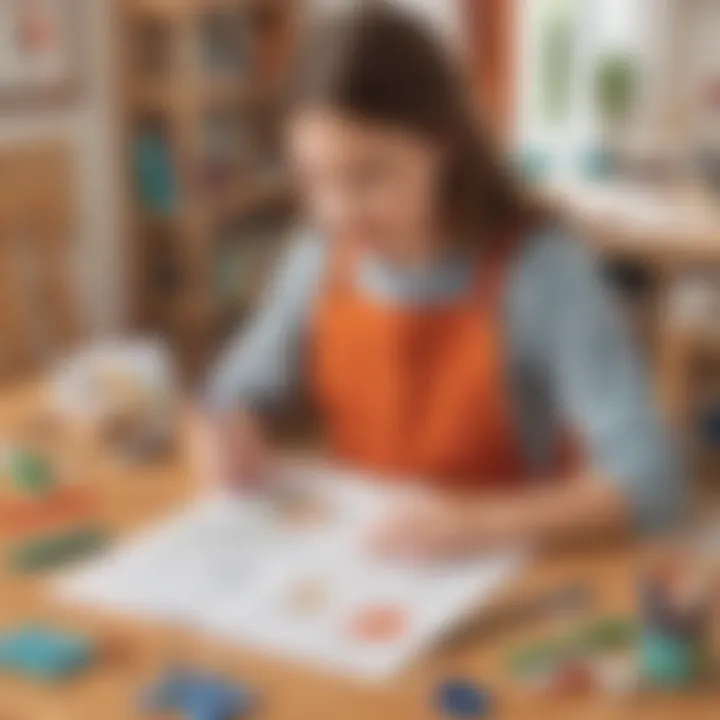 DIY Craft Instructions Page Illustration