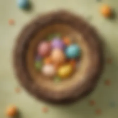 DIY Easter Nest Snack Idea DIY Easter Nest Snack Idea