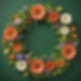 Eco-Friendly Floral Wreath Craft