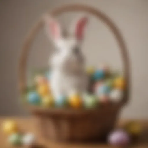 Easter Bunny themed basket