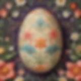 Exquisite Easter Egg Design