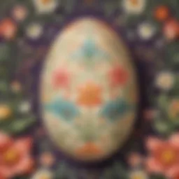 Exquisite Easter Egg Design