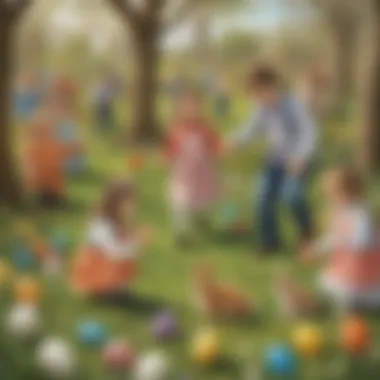 Educational Elements in Easter Egg Hunts Educational activities incorporated into an Easter egg hunt