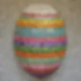 Elegant Easter Egg Mosaic Craft Idea