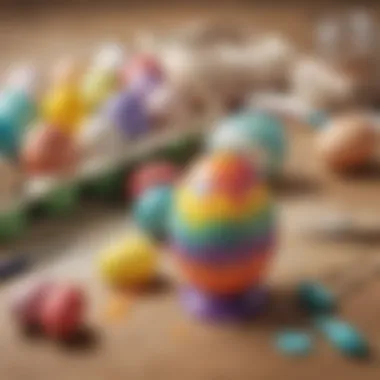 Vibrant Creations Easter Egg Painting Kit Easter Egg Painting Kit