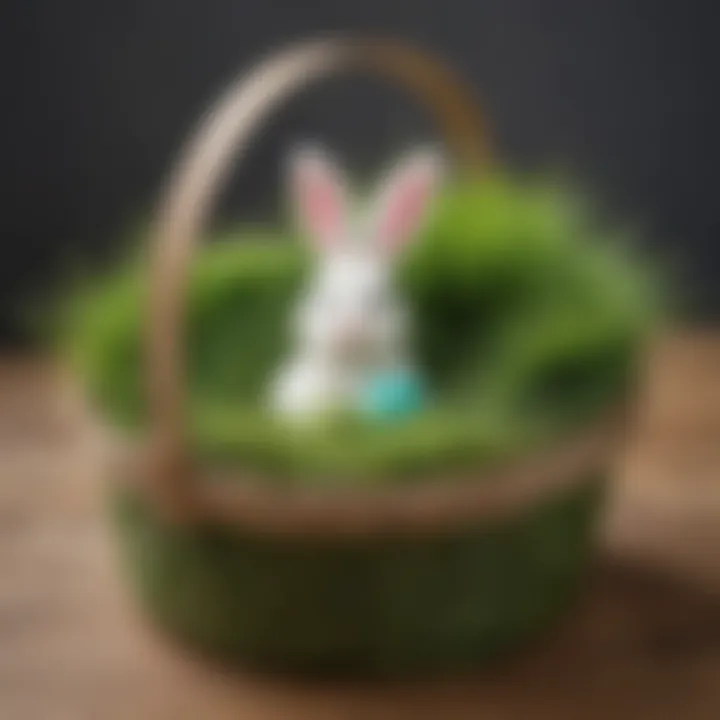 Eco-Friendly Fake Grass Easter Basket