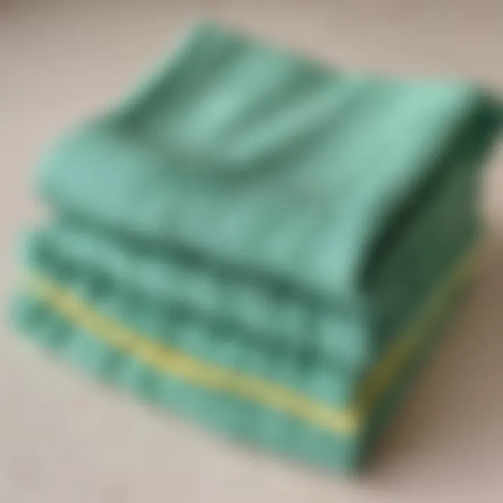 Eco-friendly reusable wipes for cleaning