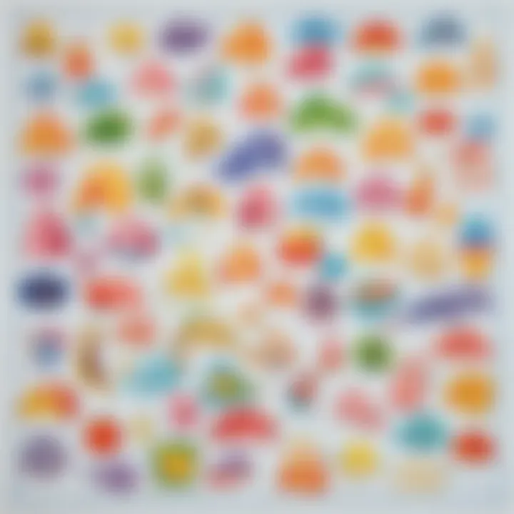 Colorful and interactive practice sheets for young learners
