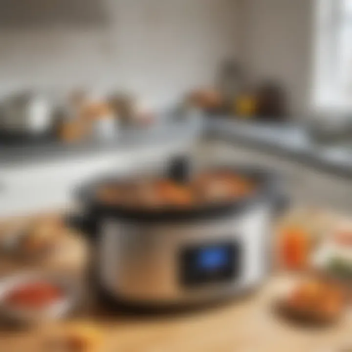 Efficient meal preparation with Crockpot Fast Cooker