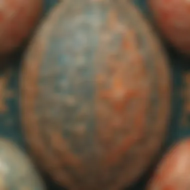 Intricate egg design