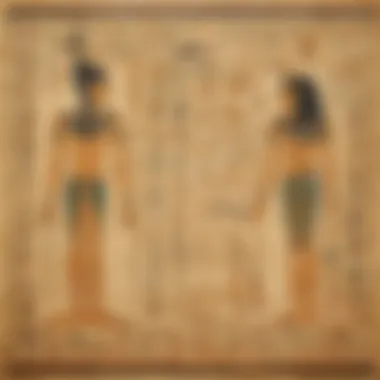 Decoding the Secrets of Egyptian Hieroglyphs Egyptian Hieroglyphs on Papyrus