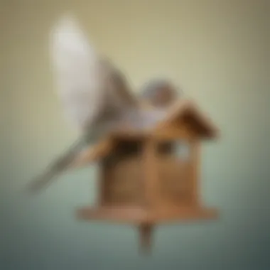 Elegance in Flight Elegance in Flight: A Stylish Feeder for Our Winged Visitors