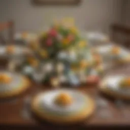 Elegant Easter Table Setting