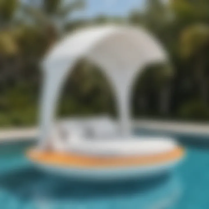 Elegant Floating Lounge Chair