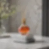 Elegant Glass Diffuser on Marble Table