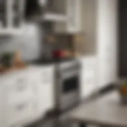 Elegant KitchenAid Stove Range in Modern Kitchen Setting