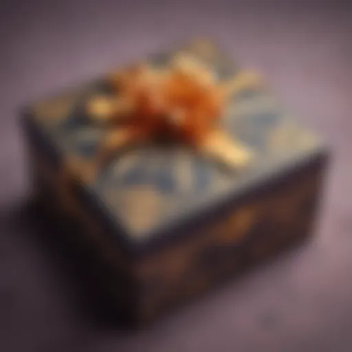 Elegant party favor in a classy box