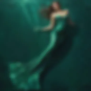 Luxurious Emerald Green Mermaid Tail Luxurious Emerald Green Mermaid Tail